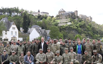 21st TSC participates in third annual Sankt Goar community clean-up