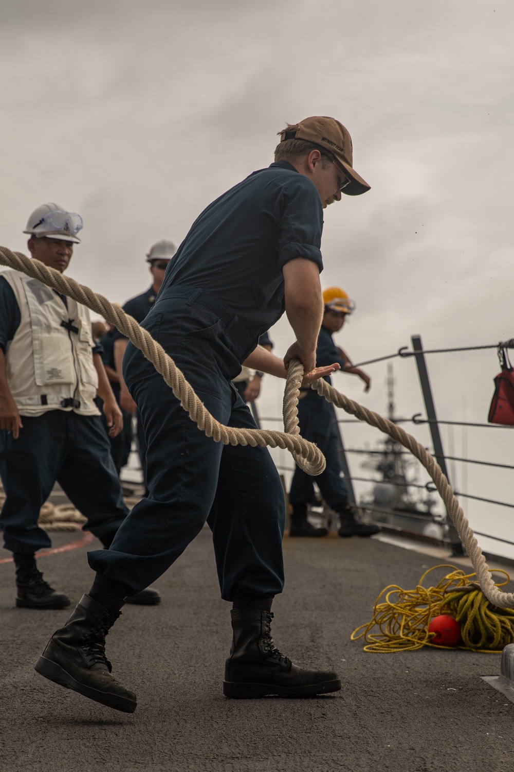 USS Laboon (DDG 58) Conducts Sea and Anchor