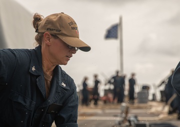 USS Laboon (DDG 58) Conducts Sea and Anchor