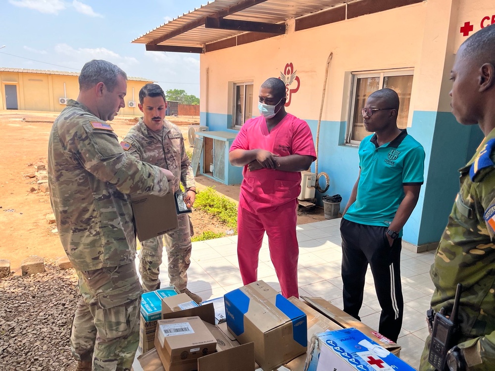 SETAF-AF Civil Affairs Team delivers in Cote d’Ivoire