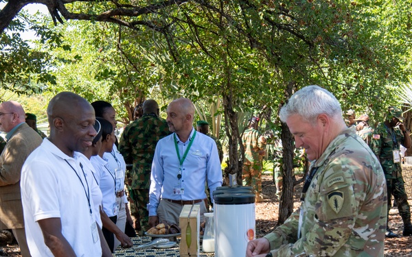 African Land Forces Summit hosts plenary session about environmental effects on regional security