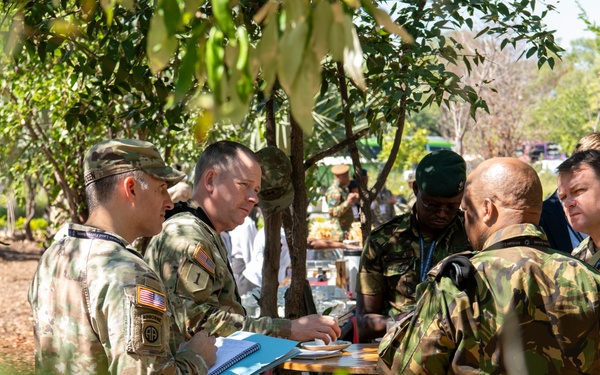 African Land Forces Summit hosts plenary session about environmental effects on regional security
