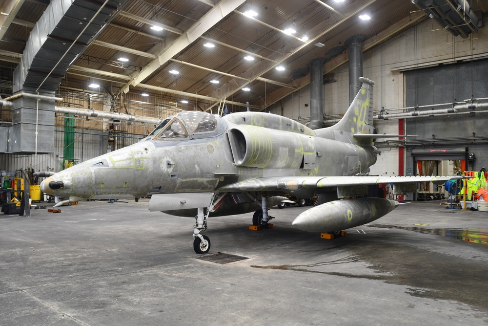 FRCE restores historic aircraft to former glory