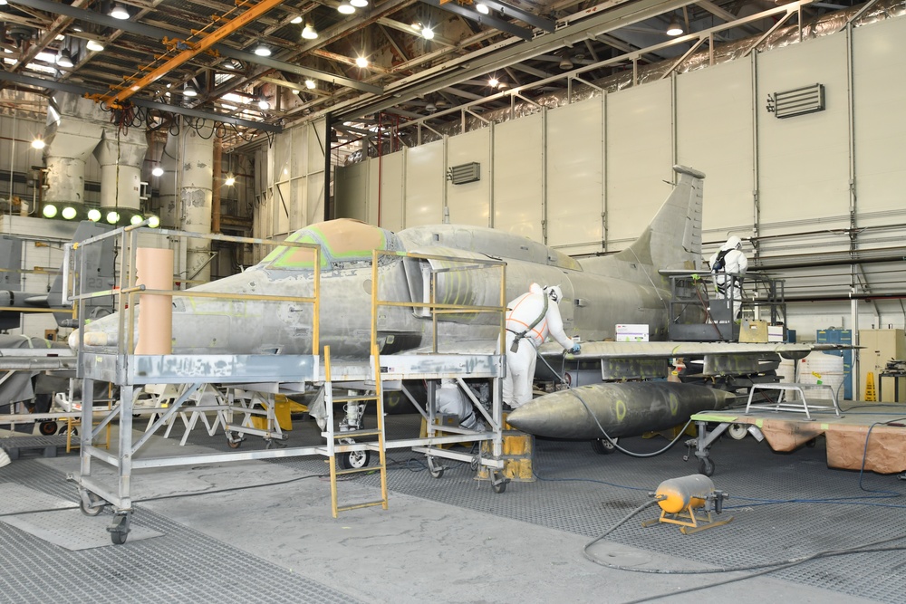 FRCE restores historic aircraft to former glory