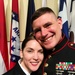 Maj. Sumner with husband in 2017