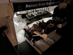 Naval test pilot school students evaluate Orion handling qualities at NASA