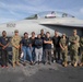 Future Sailors visit USS George Washington in Mayport, Florida