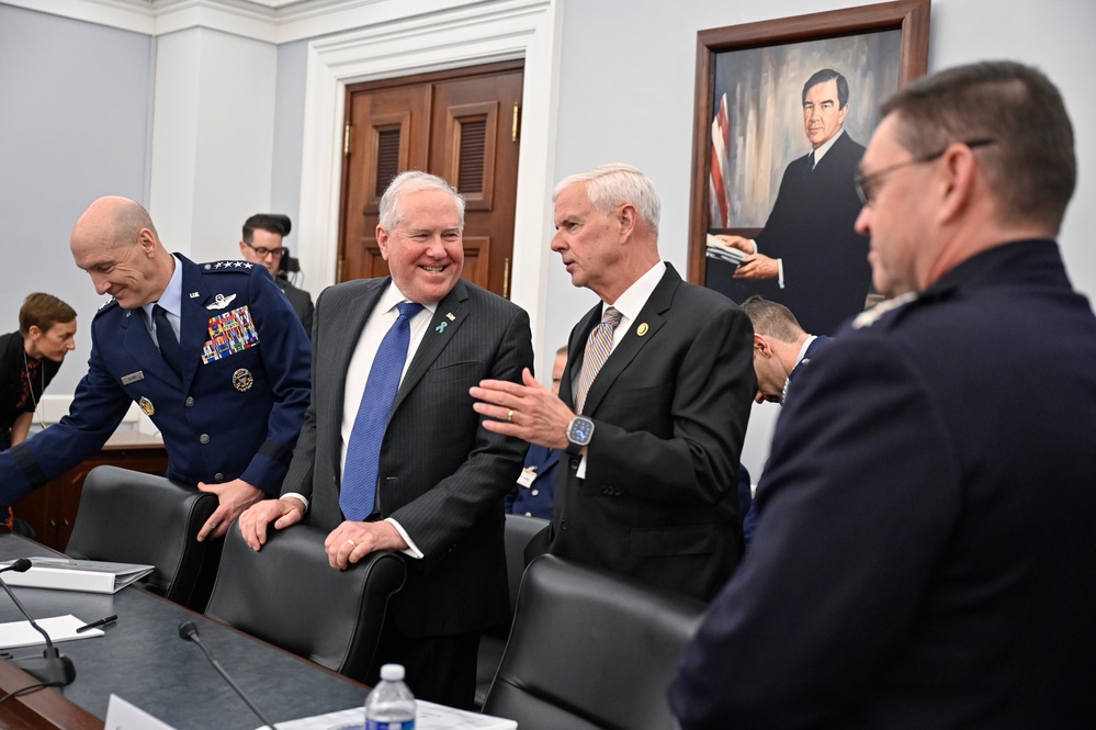 SecAF Kendall, CSAF Allvin, CSO Saltzman testify at HAC-D