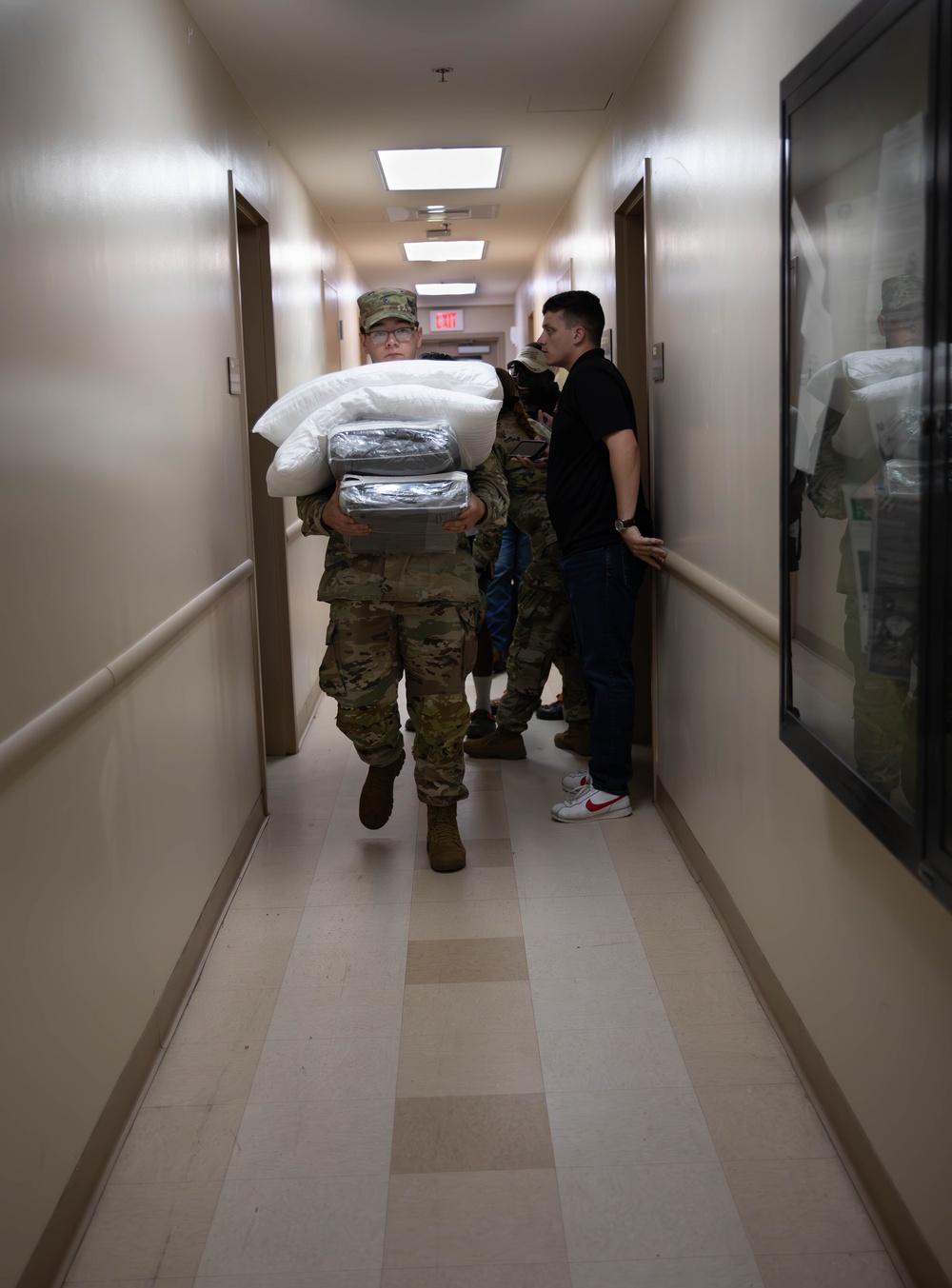 Soldiers Welcomed Home with Care Packages and Donated Supplies