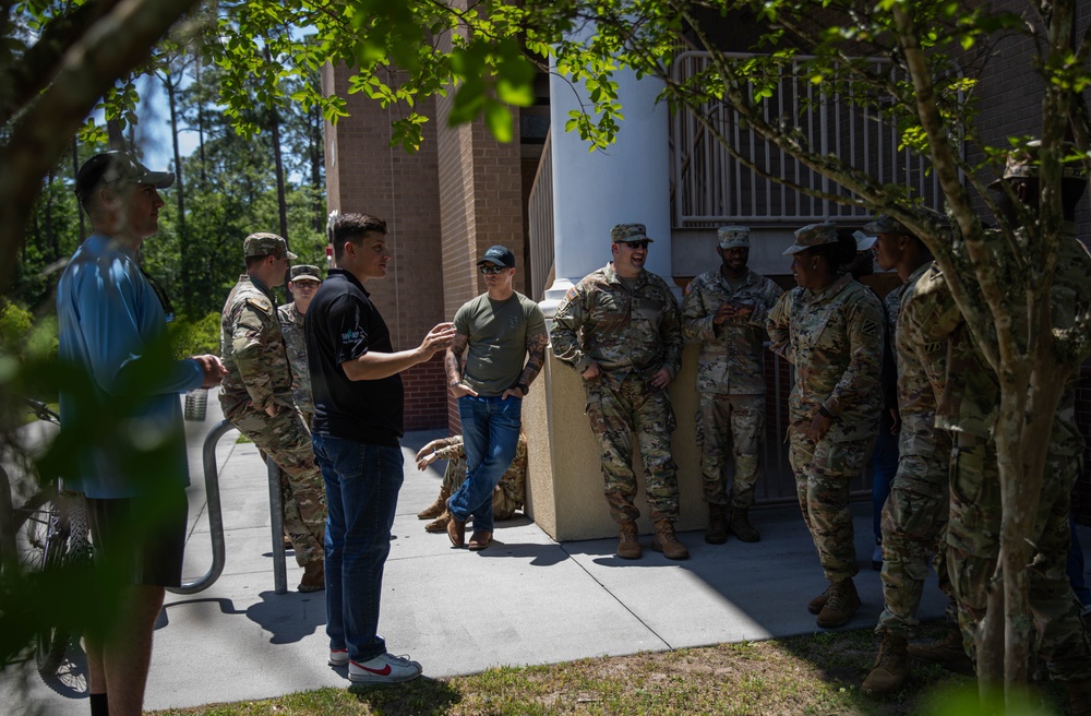Soldiers Welcomed Home with Care Packages and Donated Supplies
