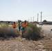 MCAS Yuma Environmental Department cleans up street for Earth Day Event