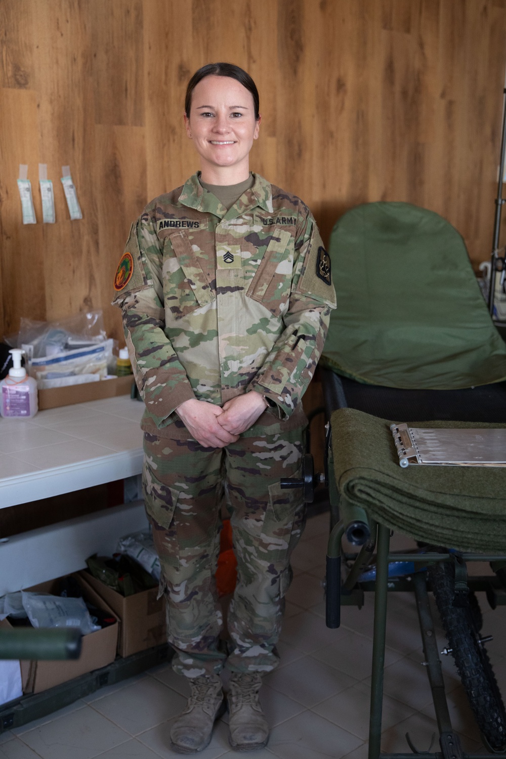 256th Field Hospital provides healthcare at African Lion 2024