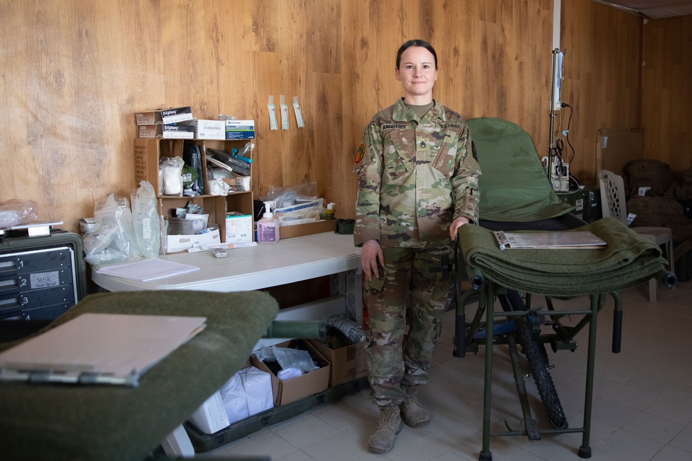 256th Field Hospital provides healthcare at African Lion 2024