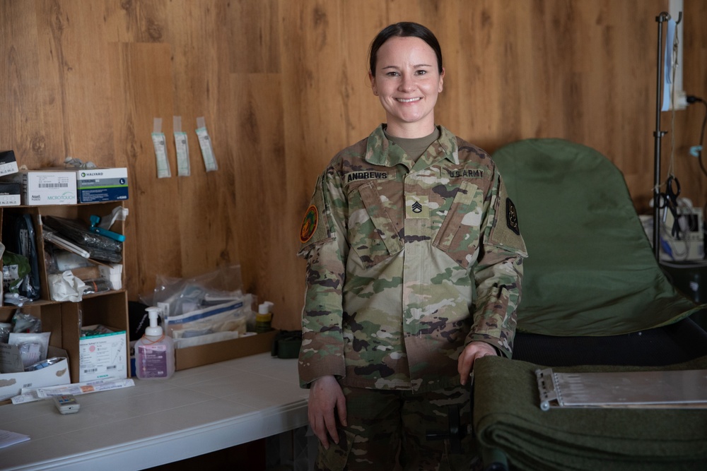 256th Field Hospital provides healthcare at African Lion 2024