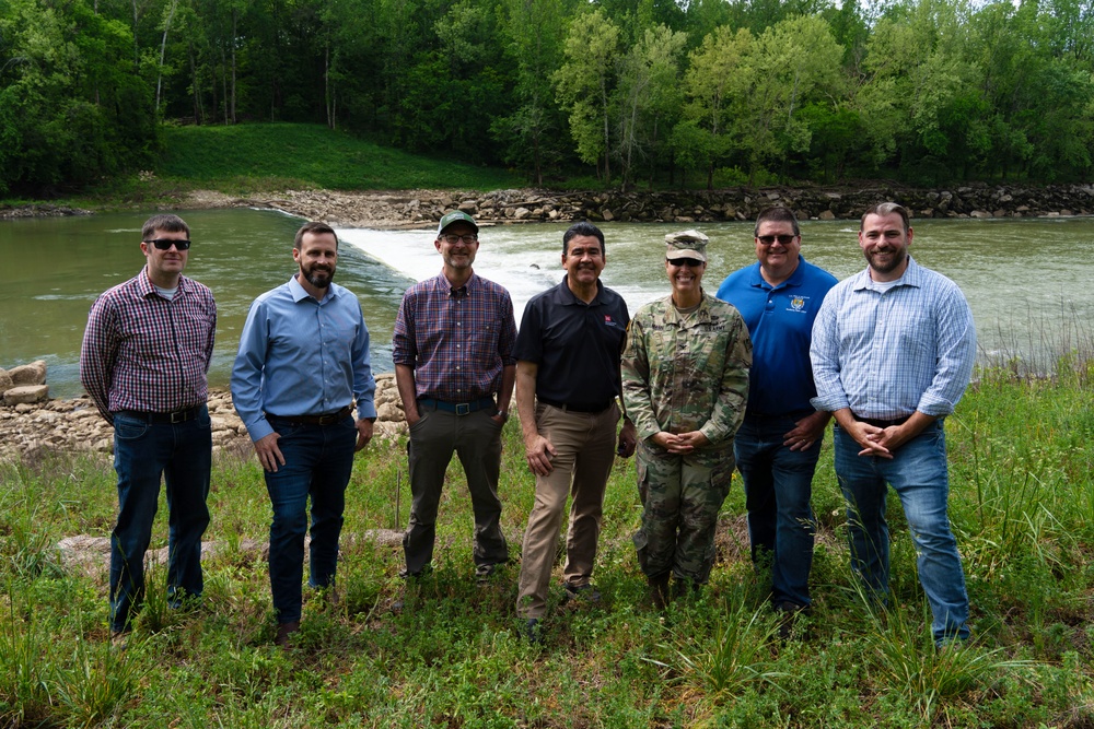 Assistant Secretary of the Army for Civil Works visits the Green River Lock and Dam 5