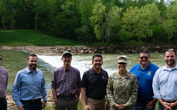 Assistant Secretary of the Army for Civil Works visits the Green River Lock and Dam 5