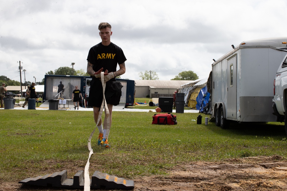 ALNG CERFP trains in mass casualty care, chemical decontamination during Vigilant Guard 24