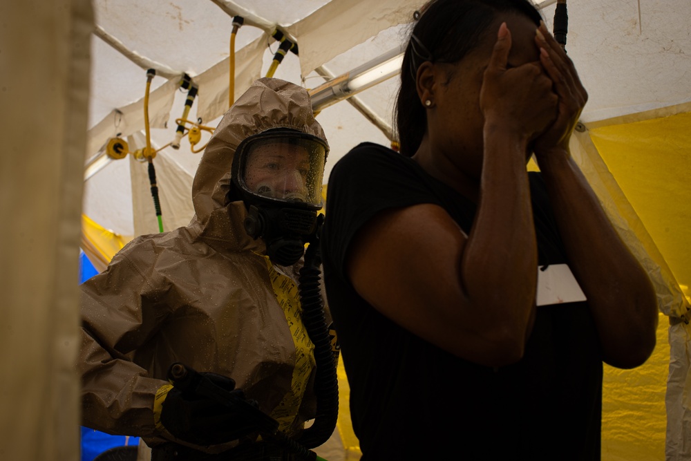 ALNG CERFP trains in mass casualty care, chemical decontamination during Vigilant Guard 24