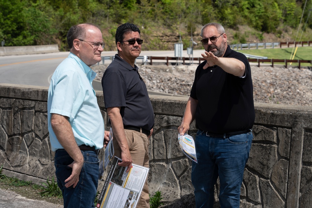 Assistant Secretary of the Army for Civil Works visits Rough River Lake Dam