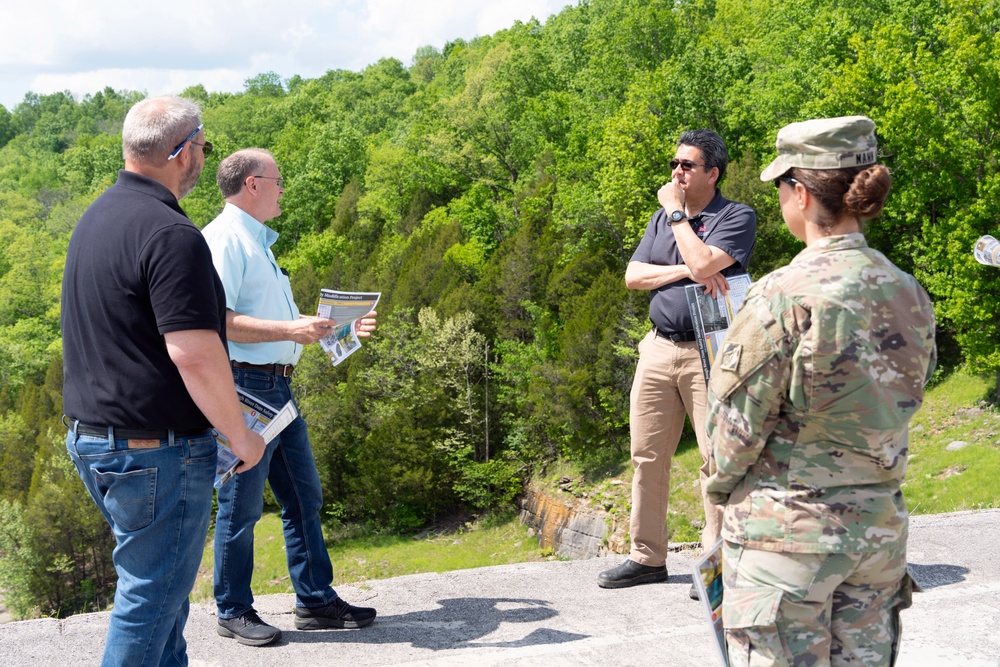 Assistant Secretary of the Army for Civil Works visits Rough River Lake Dam