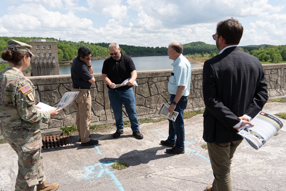 Assistant Secretary of the Army for Civil Works visits Rough River Lake Dam