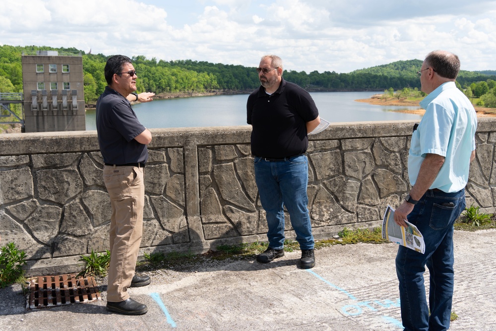 Assistant Secretary of the Army for Civil Works visits Rough River Lake Dam