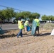 MCAS Yuma Environmental Department cleans up street for Earth Day Event