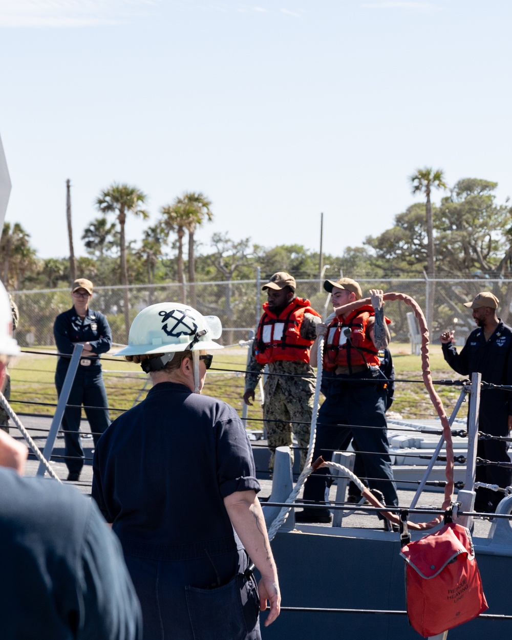 USS Stout Underway from Naval Station Norfolk