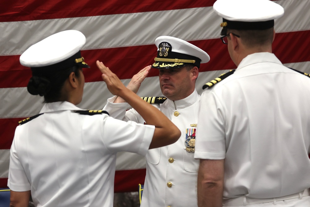 USS Charleston (LCS 18) Conducts Change of Command Ceremony