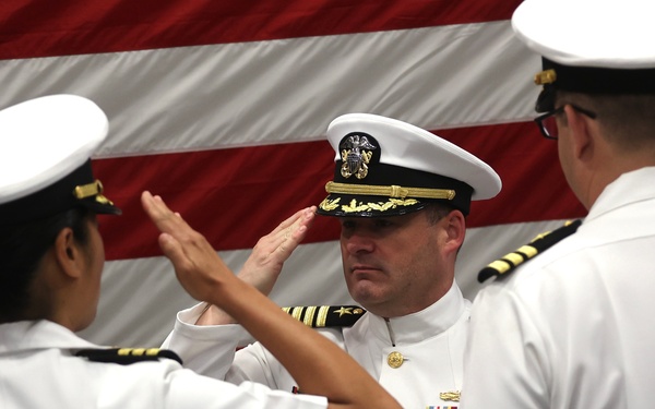 USS Charleston (LCS 18) Conducts Change of Command Ceremony