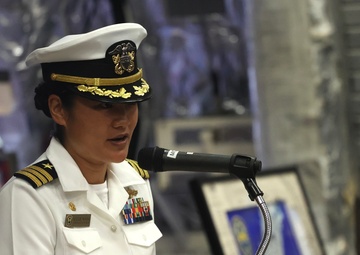 USS Charleston (LCS 18) Conducts Change of Command Ceremony