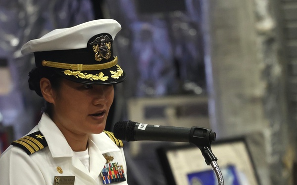 USS Charleston (LCS 18) Conducts Change of Command Ceremony