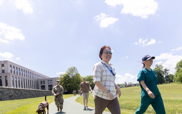 Walking Wednesday at Walter Reed