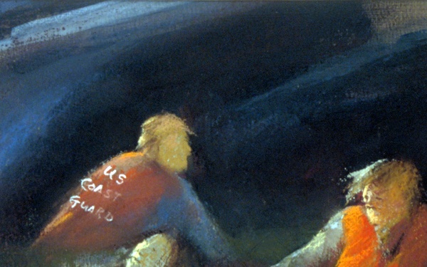 US Coast Guard Art Program 2000 Collection, Object Id 3 20008, "U.S. Air Flushing Bay," Mei Ki Kam