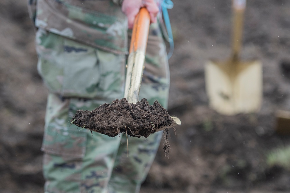 Groundbreaking ceremony for IRT construction of new school for Shoshone-Paiute Tribes