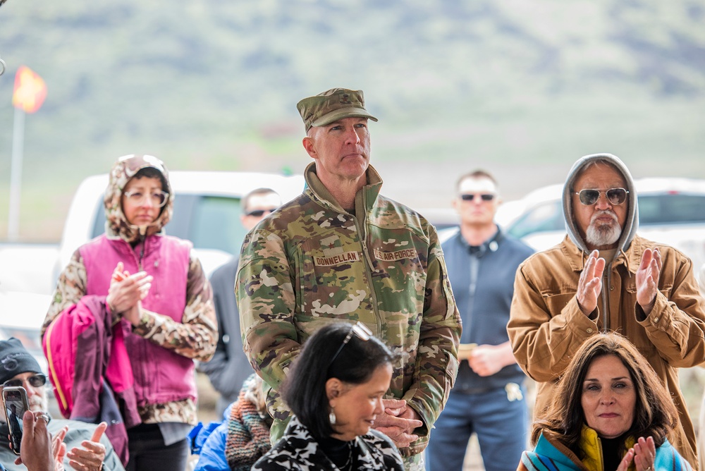 Groundbreaking ceremony for IRT construction of new school for Shoshone-Paiute Tribes