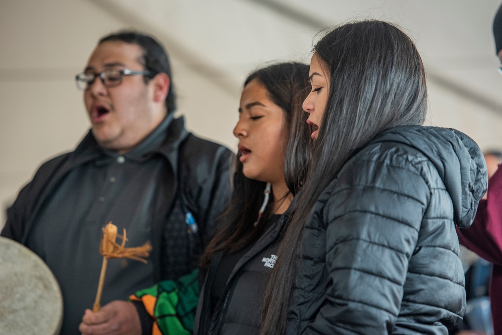 Groundbreaking ceremony for IRT construction of new school for Shoshone-Paiute Tribes