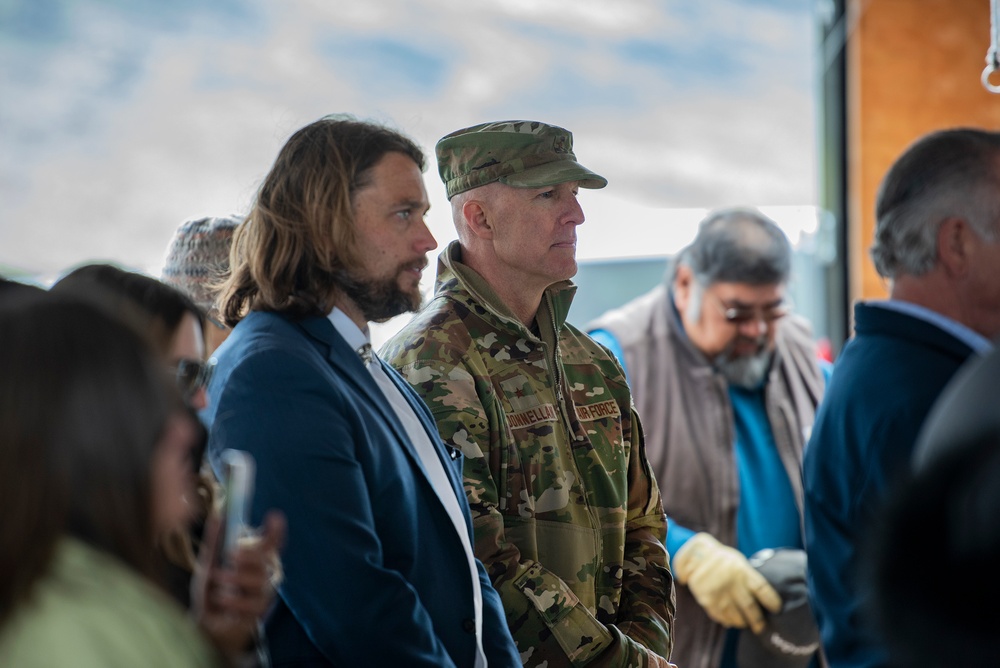 Groundbreaking ceremony for IRT construction of new school for Shoshone-Paiute Tribes