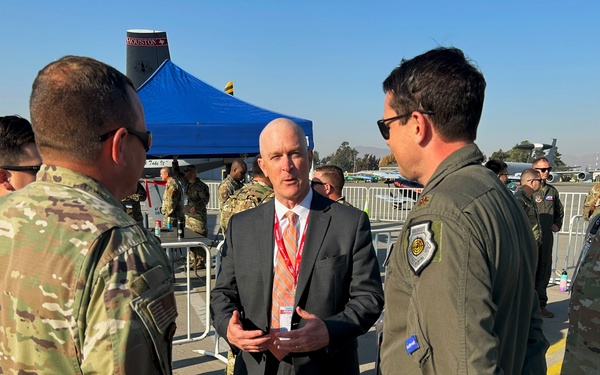 DSCA Deputy Director attends FIDAE 2024