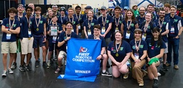NUWC Division Newport engineers assist robotics team at FIRST World Championship