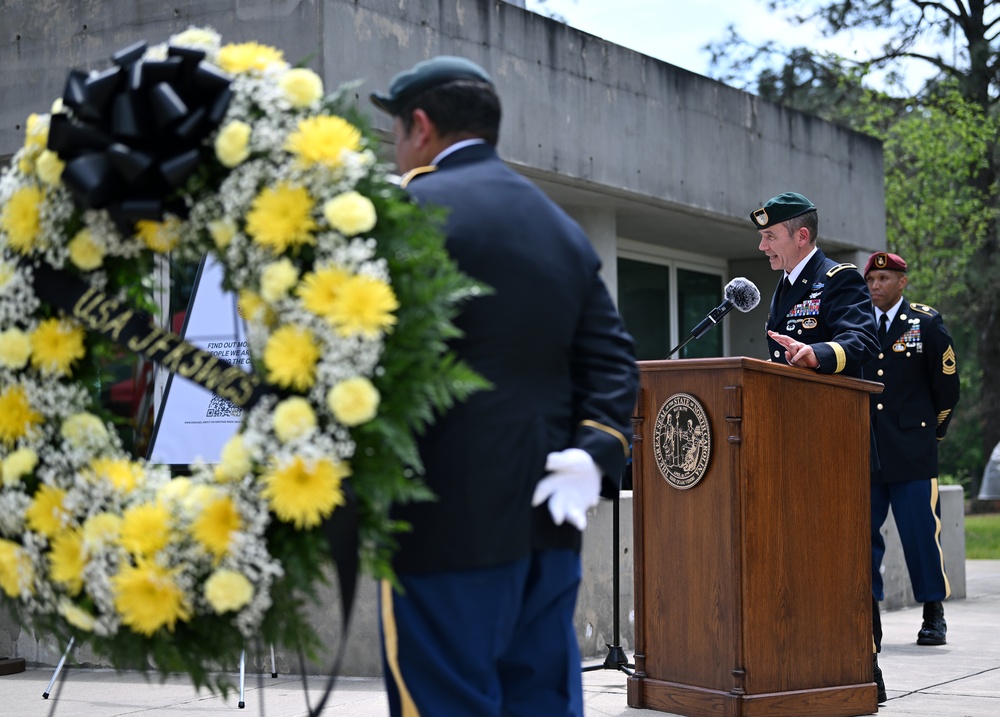 Heritage Week - Wreath Laying Event