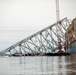 Key Bridge Unified Command prepares for removal of bridge piece on top of M/V DALI