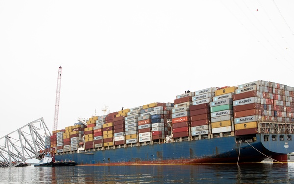 Key Bridge Unified Command prepares for removal of bridge piece on top of M/V DALI