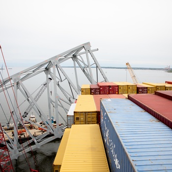 Key Bridge Unified Command prepares for removal of bridge piece on top of M/V DALI