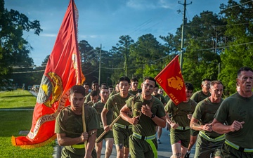 Combat Logistics Battalion 2 Motivational Run