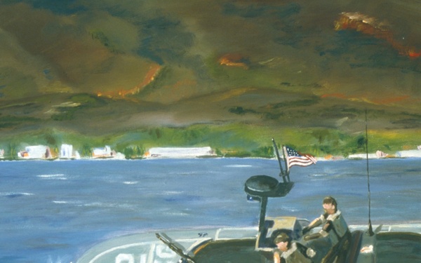Coast Guard Art Program 2000 Collection, Object Id # 200023, "High Speed Turn," John Clifford