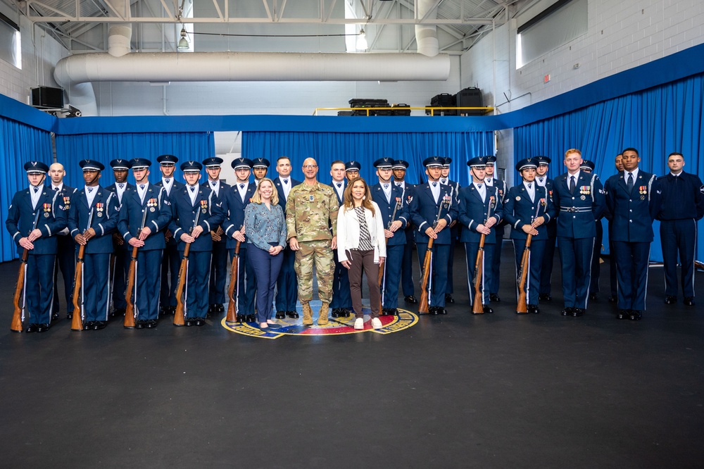 Space Force chief master sergeant visits Joint Base Anacostia-Bolling