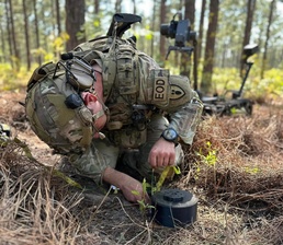 Fort Drum, New York-based team wins all-Army Explosive Ordnance Disposal Competition