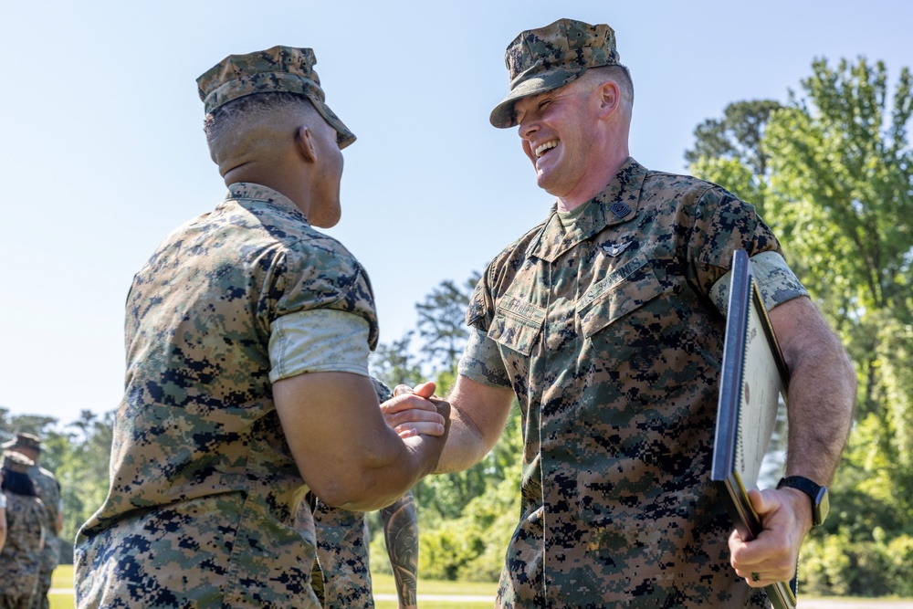 Michigan native promoted to top enlisted rank in the Marine Corps