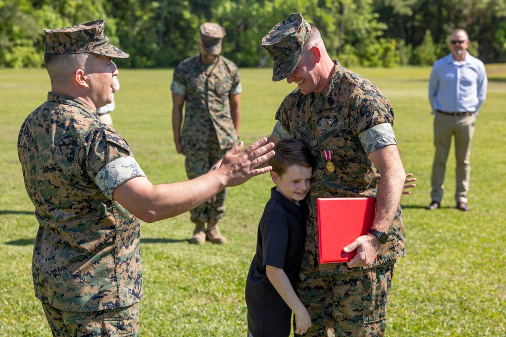 Michigan native promoted to top enlisted rank in the Marine Corps